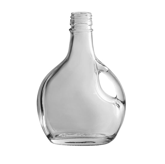 Glass Bottle 200ml Oil Vinegar Basquaise with Cork Lid
