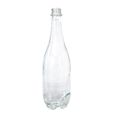 1L Plastic Teardrop Water Bottle Clear BOT137