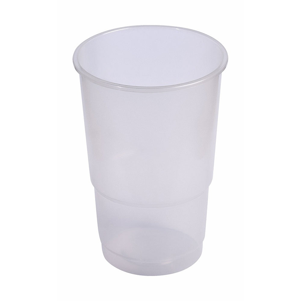 350ml Lucci Cup Plastic Clear 10pack