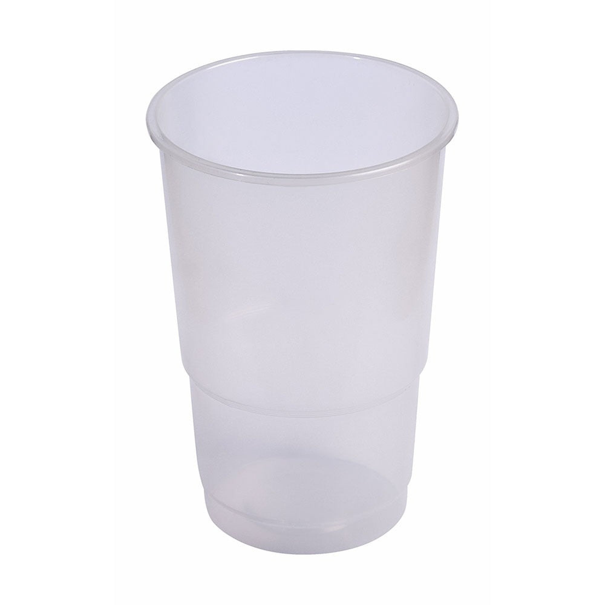 350ml Lucci Cup Plastic Clear 10pack