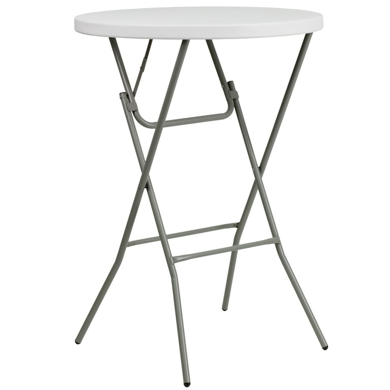 Folding Cocktail Table Round 32inch 80x110cm