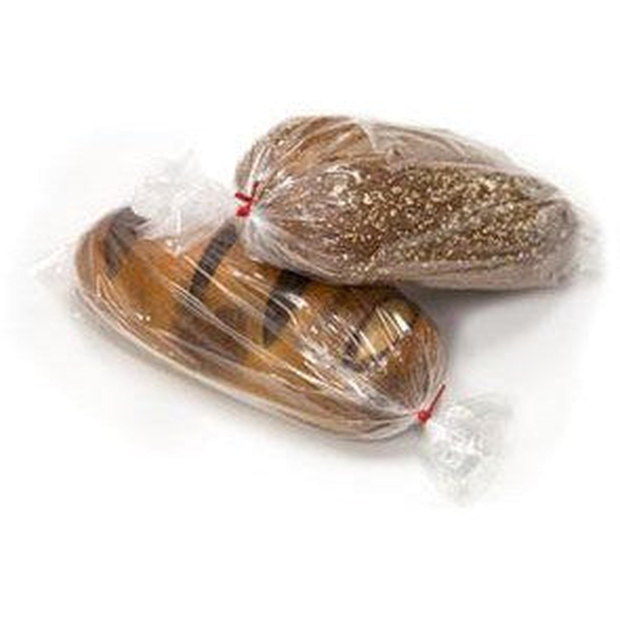 Plastic Bread Bags Clear 25x40cm 25microns 250pack