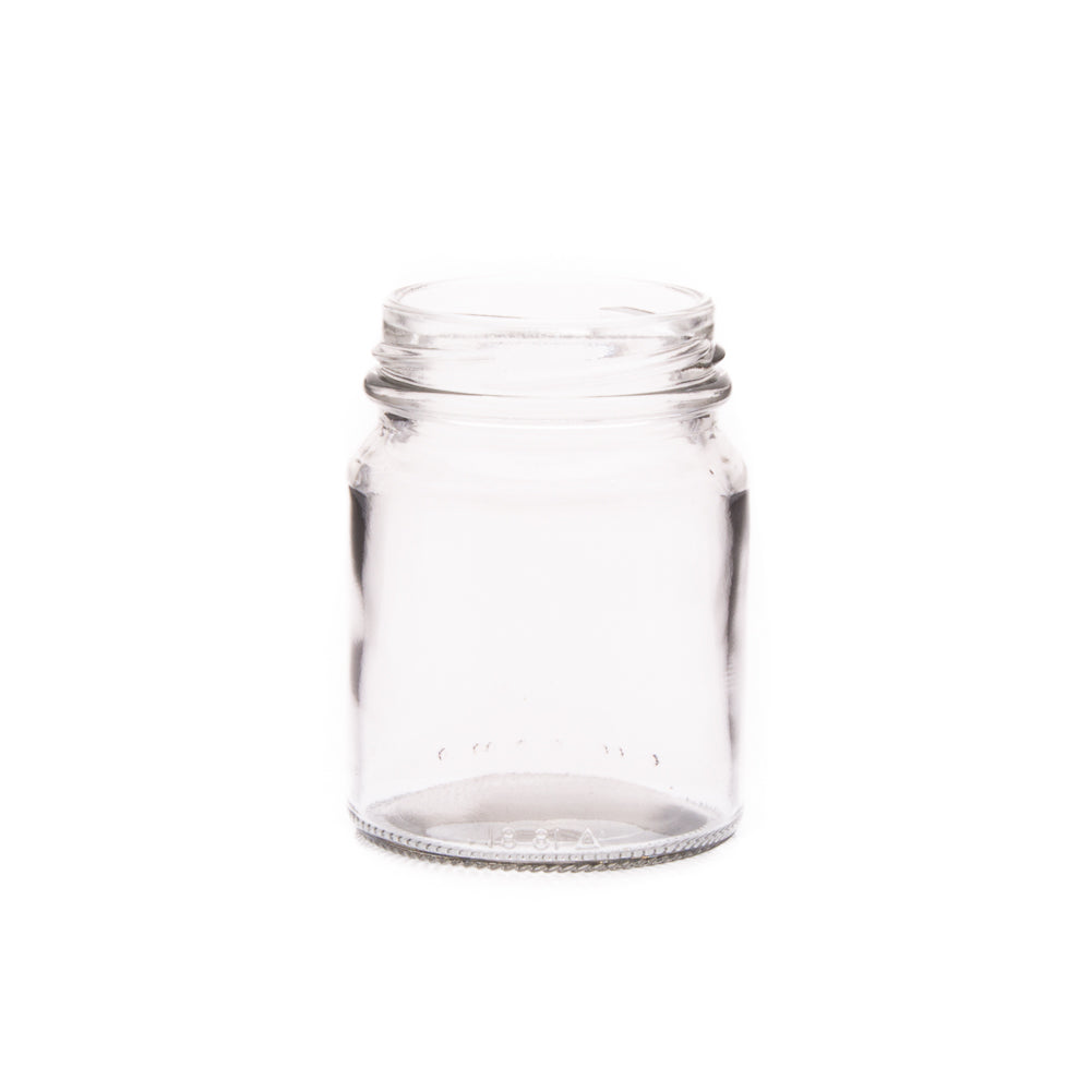 Consol 125ml Glass Jar Curved Spread Each BN0081