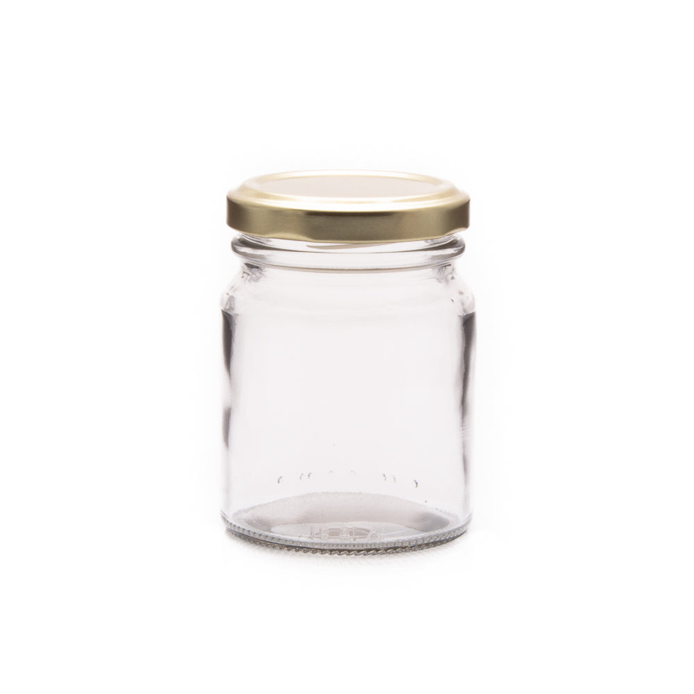 Consol 125ml Glass Jar Curved Spread Each BN0081