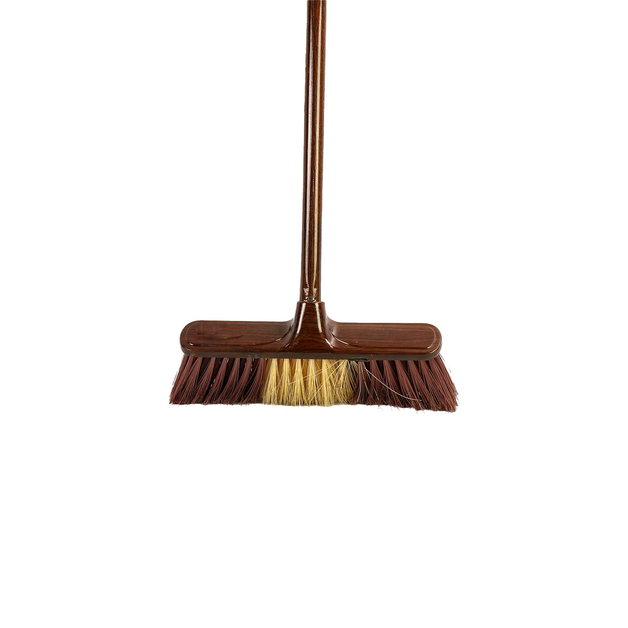 Household Floor Broom with Steel Stick 376