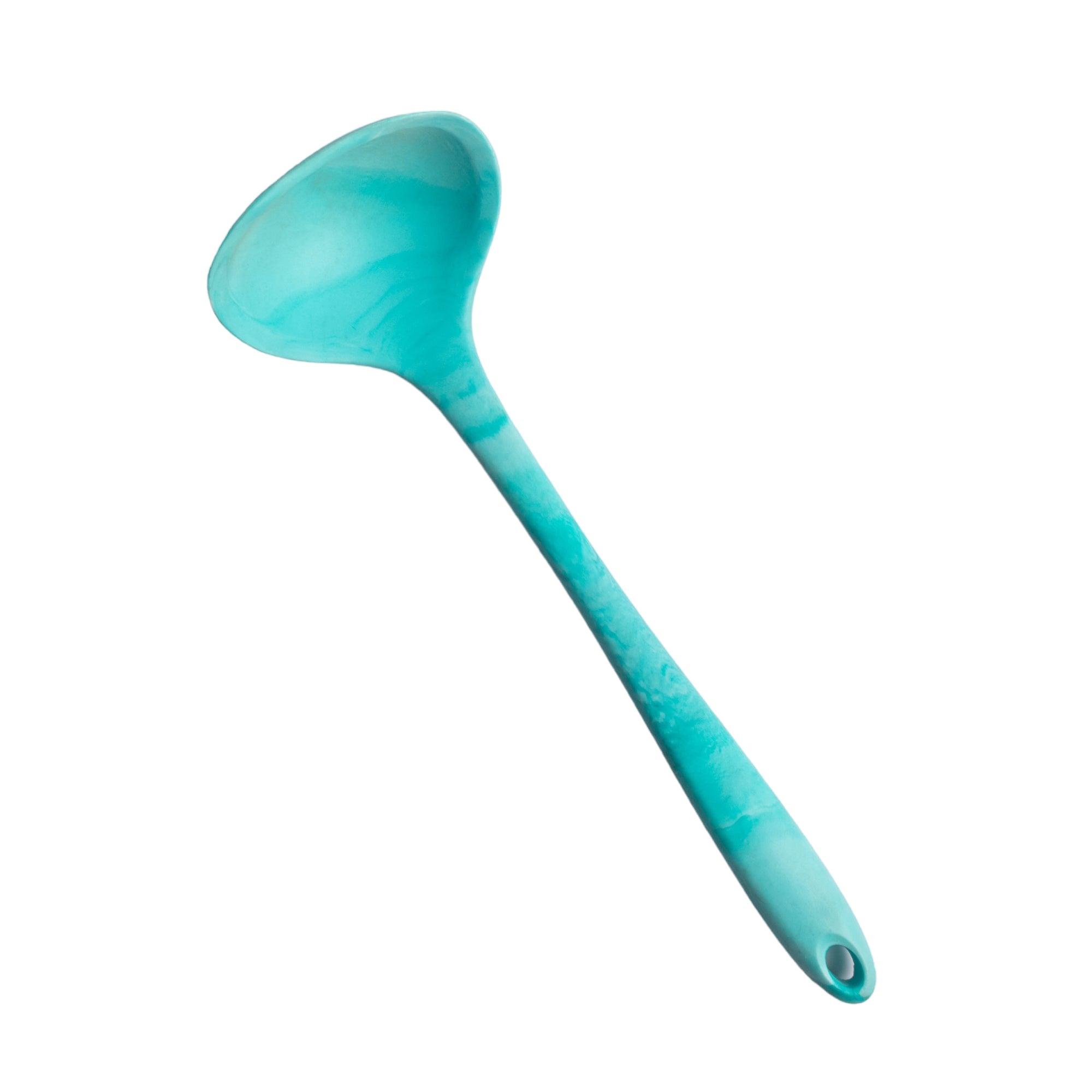 Silicone Servng Ladle Green Silica Gel Tableware