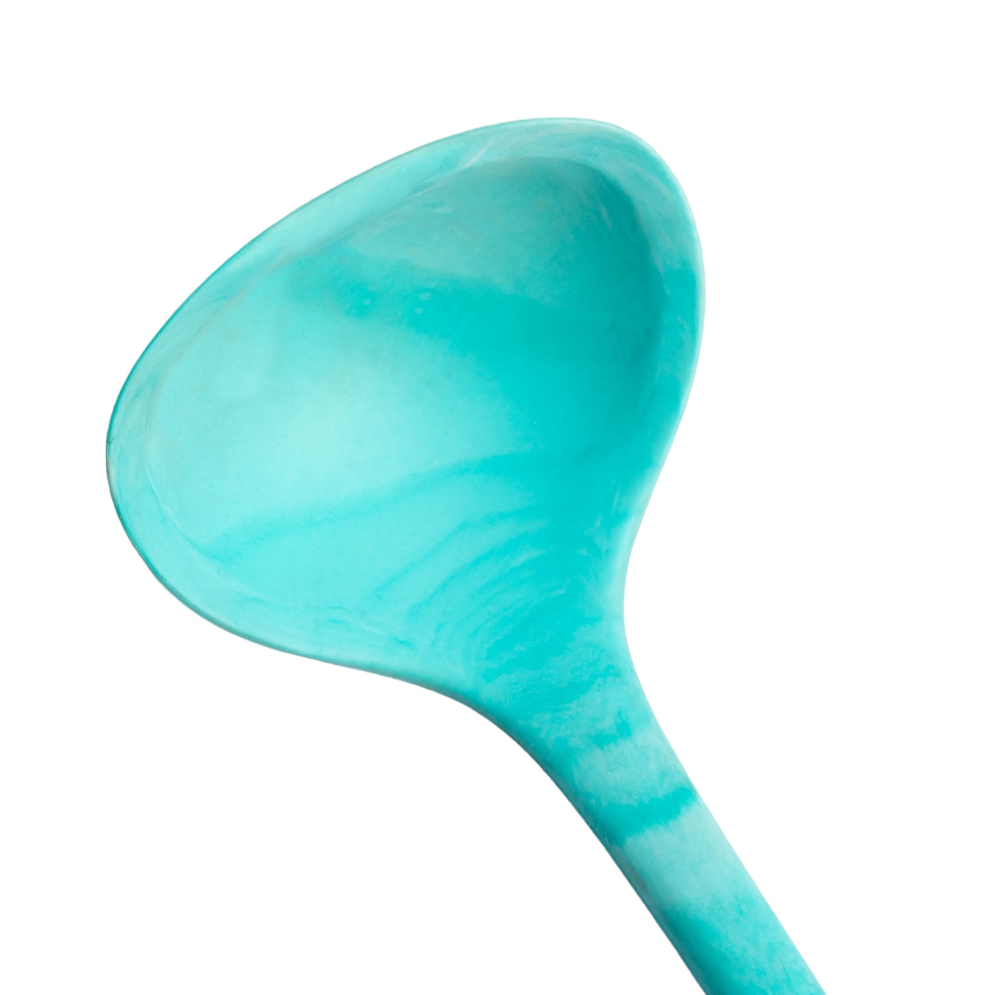 Silicone Servng Ladle Green Silica Gel Tableware