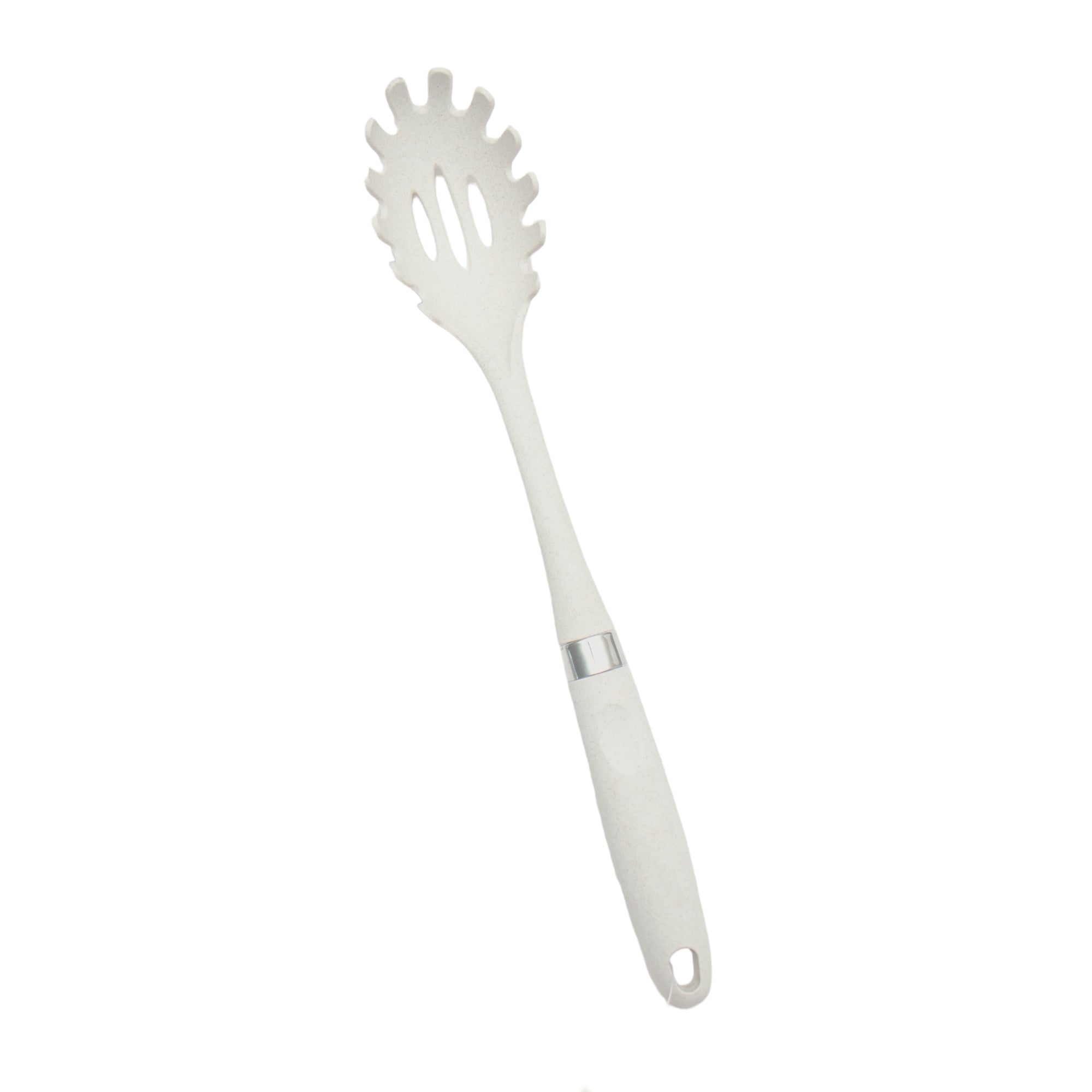 Nylon Serving Pasta Spoon Cream Silica Gel Tableware