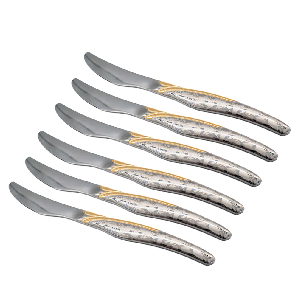 Dinner Knives 6pack Cutlery Set Stainless Steel BPS-004A