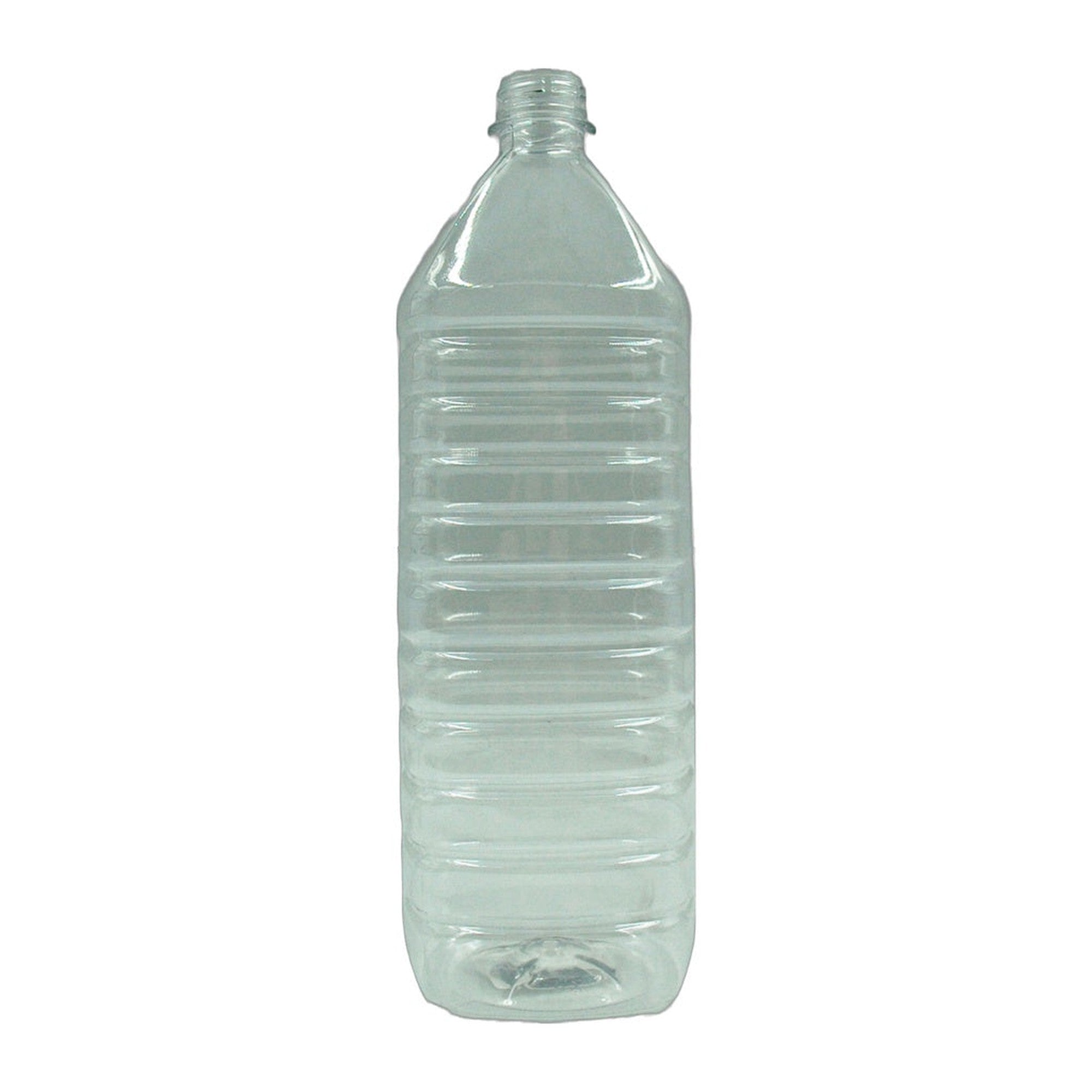 1.5L PET Plastic Water Bottle Square Blue - BOT058