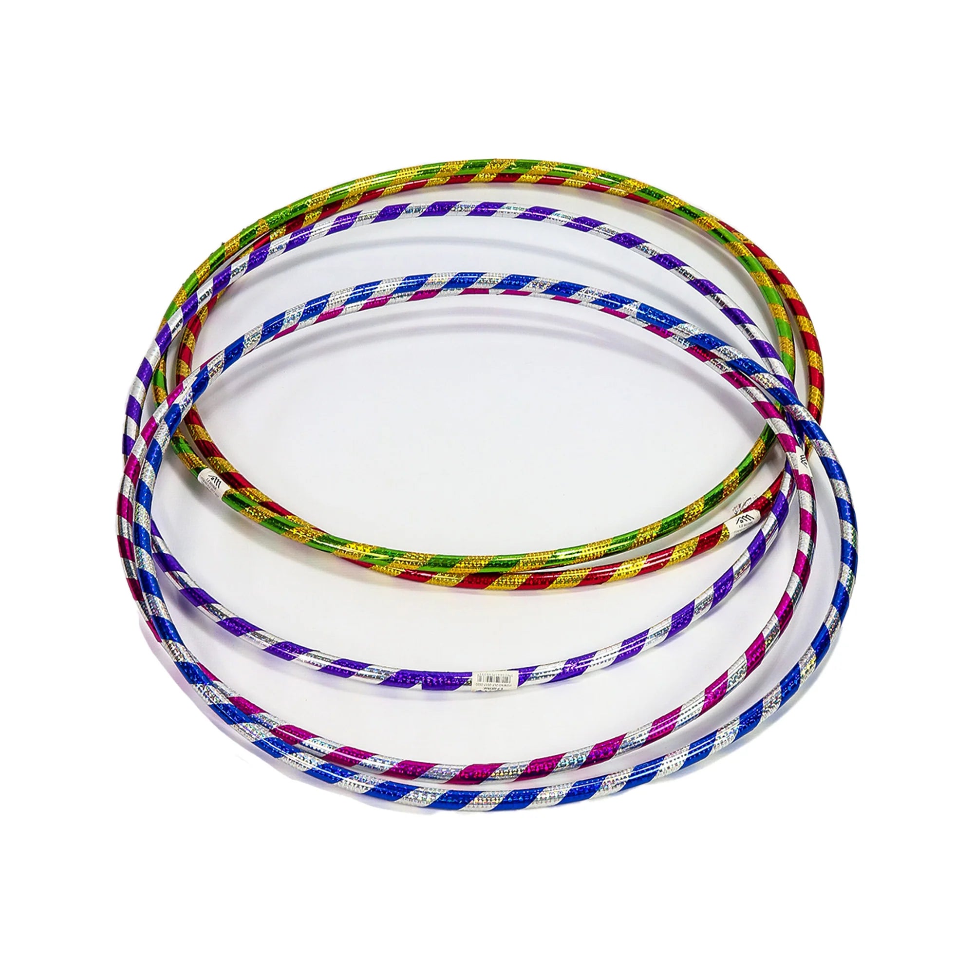 Hula Hoops Plastic - Multi Color 2x65cm