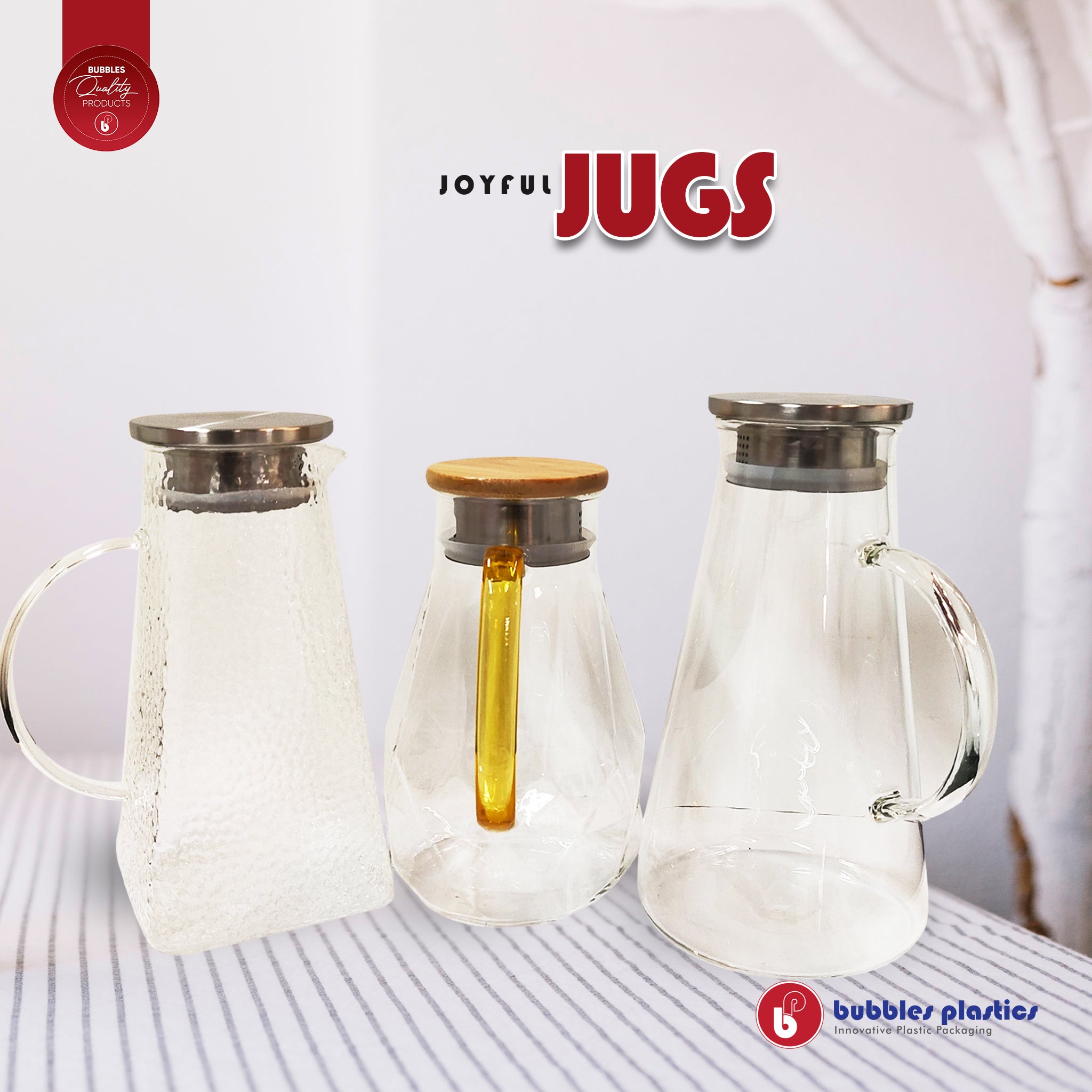 Borosilicate Glass Pitcher 1.5L GL2806