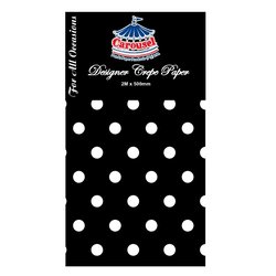 Crepe Paper Polka Dot Color 500mmx2m CAP2