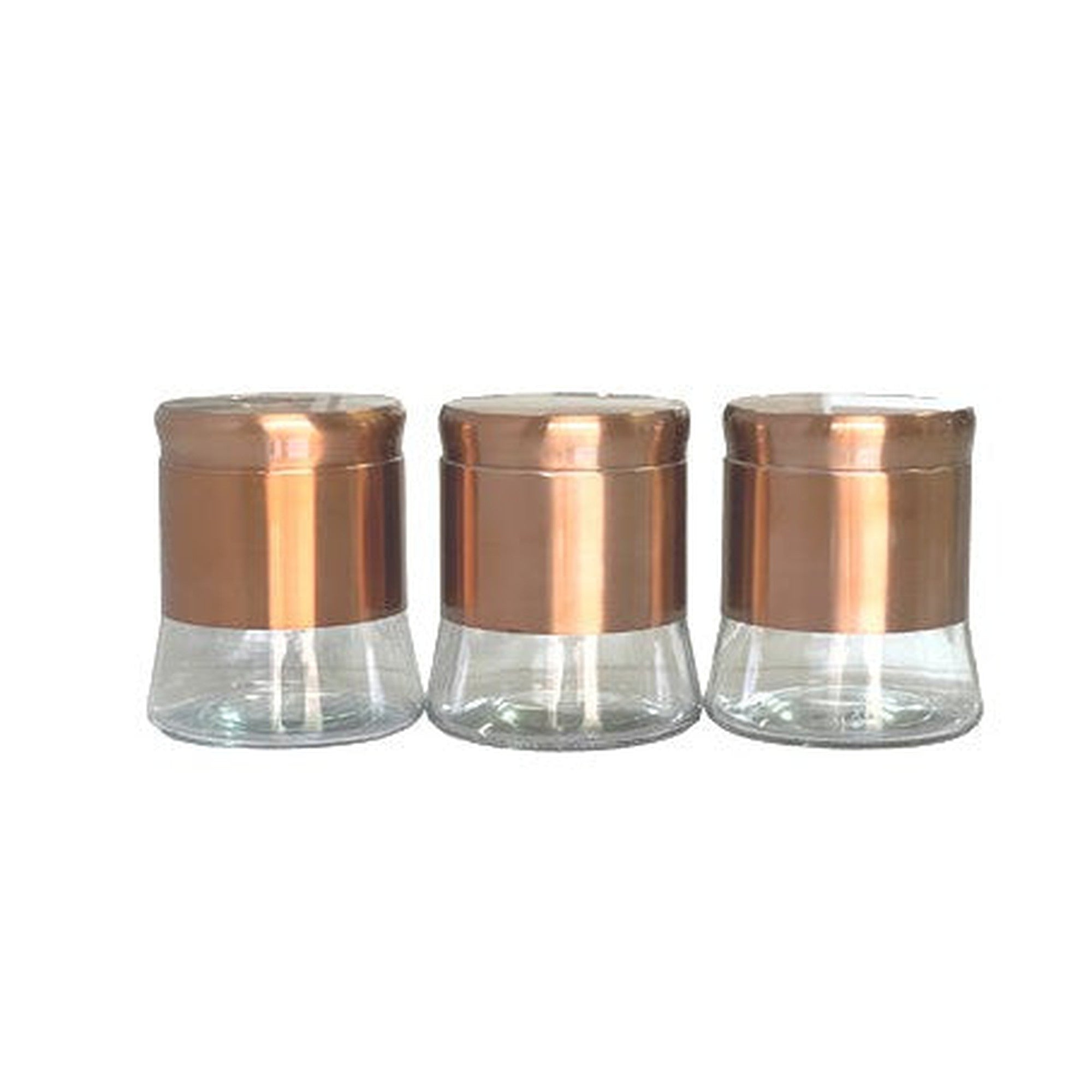 Continental Homeware Canister 3pc Set Copper CH713