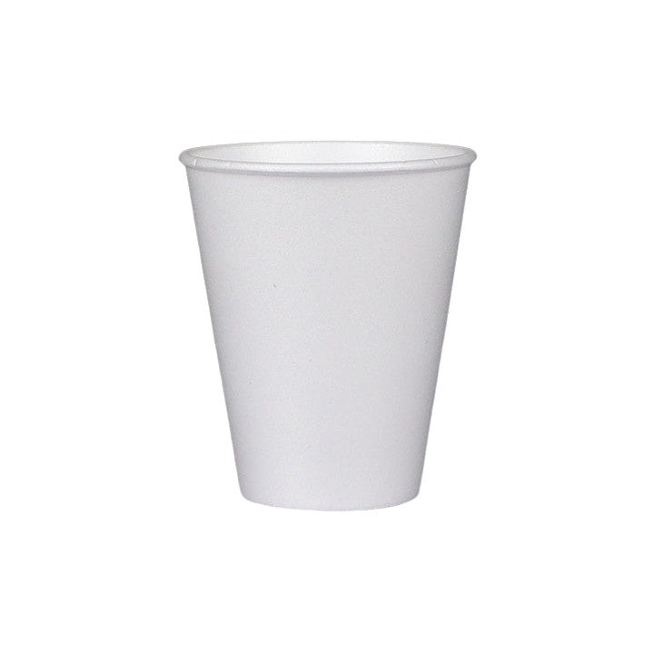 250ml Foam Cups Polystyrene HC.8 Disposable 10pack