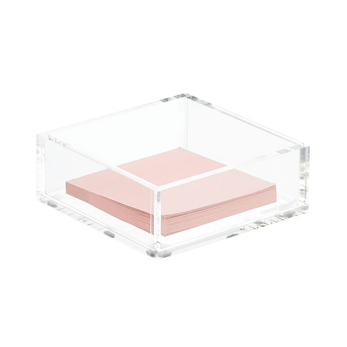 Acrylic Gift Box Square 3x5cm Clear with Flip Lid