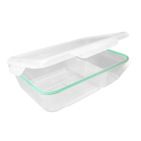 Otima Plastic Lunch Box 1.9L Flip-Top with Division