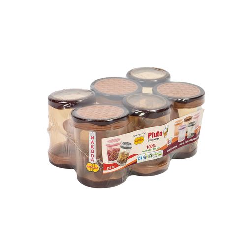 Nakoda Canister Container 250ml 6pc Set Nu Ware