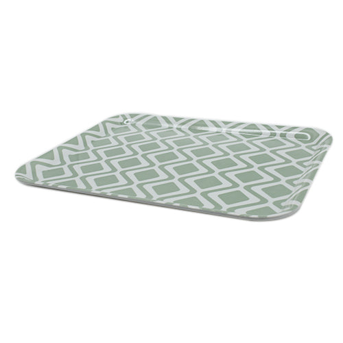 Home Classix Melamine Tranquality Serving Tray 43x33mm White 20820
