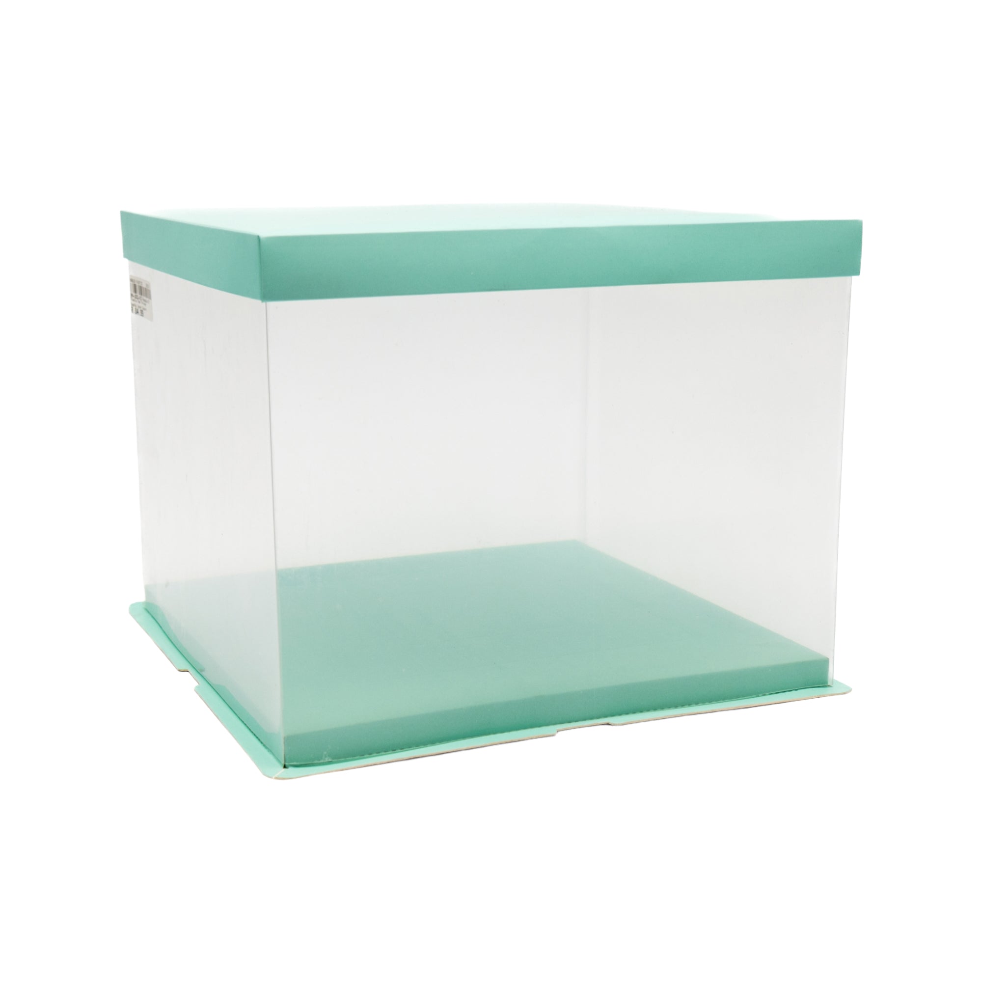 Plastic PVC Gift Box See Through Single layer Square