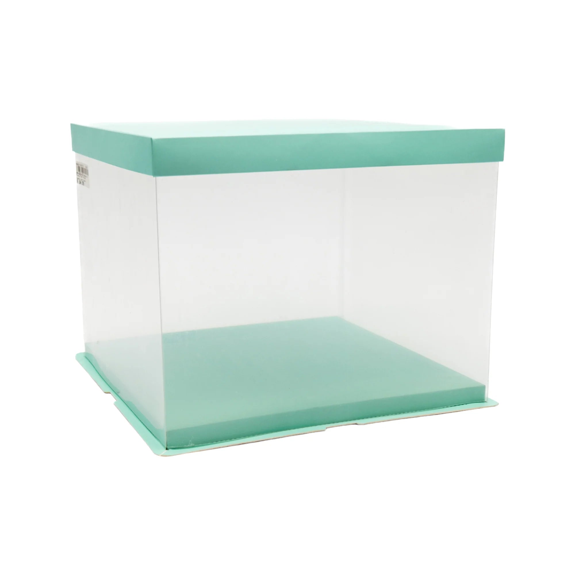 Plastic PVC Gift Box See Through Double layer Square