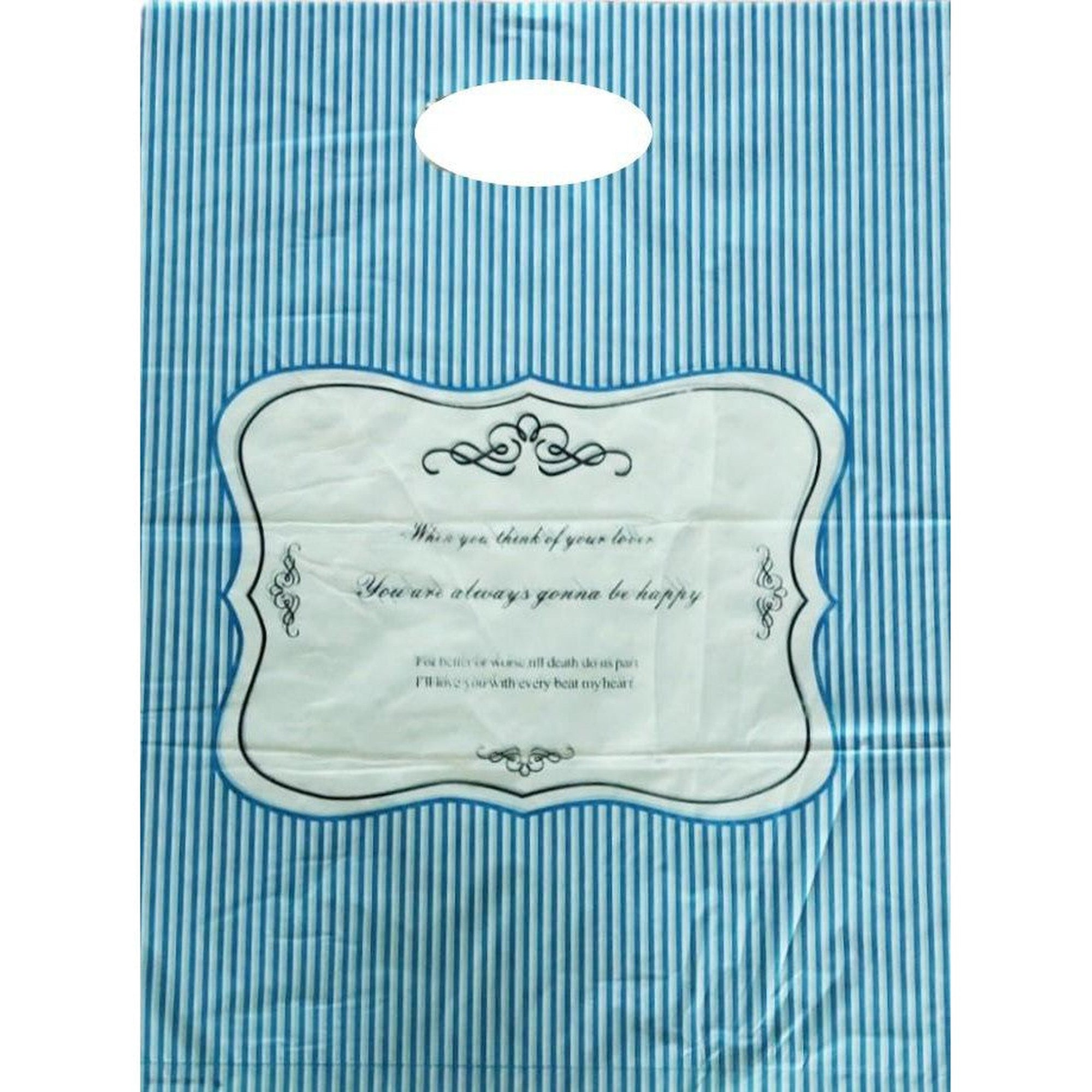 Plastic Boutique Bag Printed Large 30x40cm 25pack