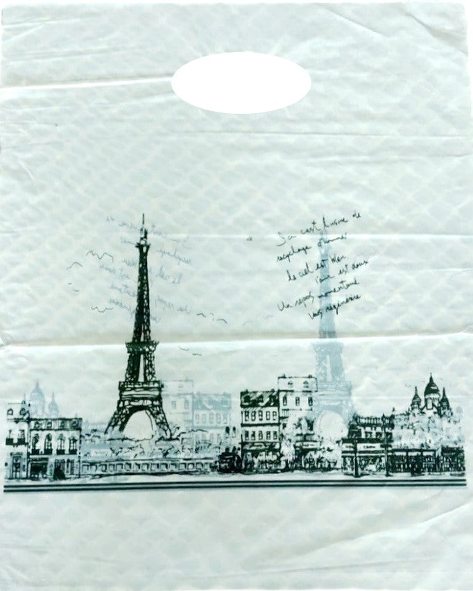 Plastic Boutique Bag Printed XLarge 40x50cm 25pack