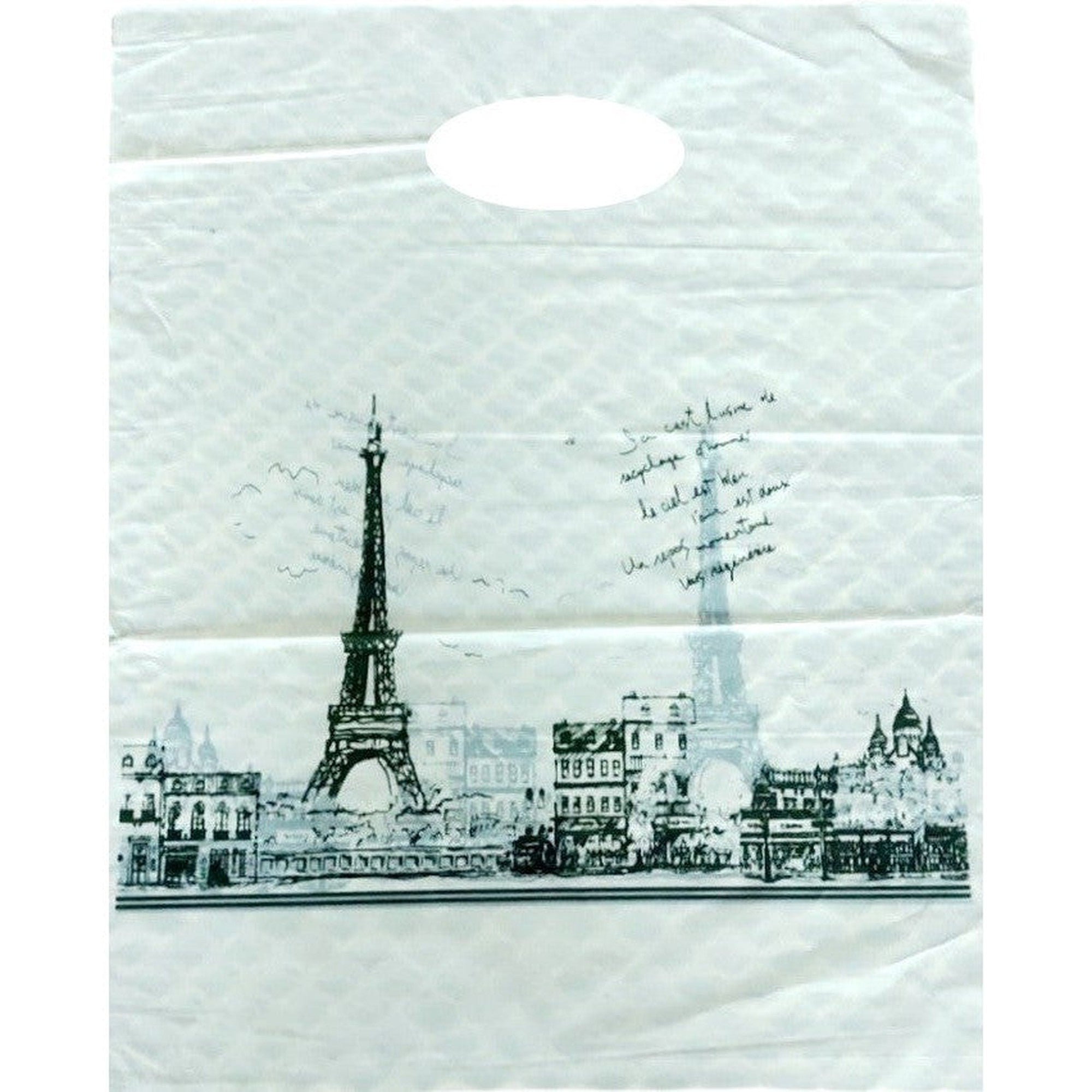 Plastic Boutique Bag Printed XLarge 40x50cm 25pack