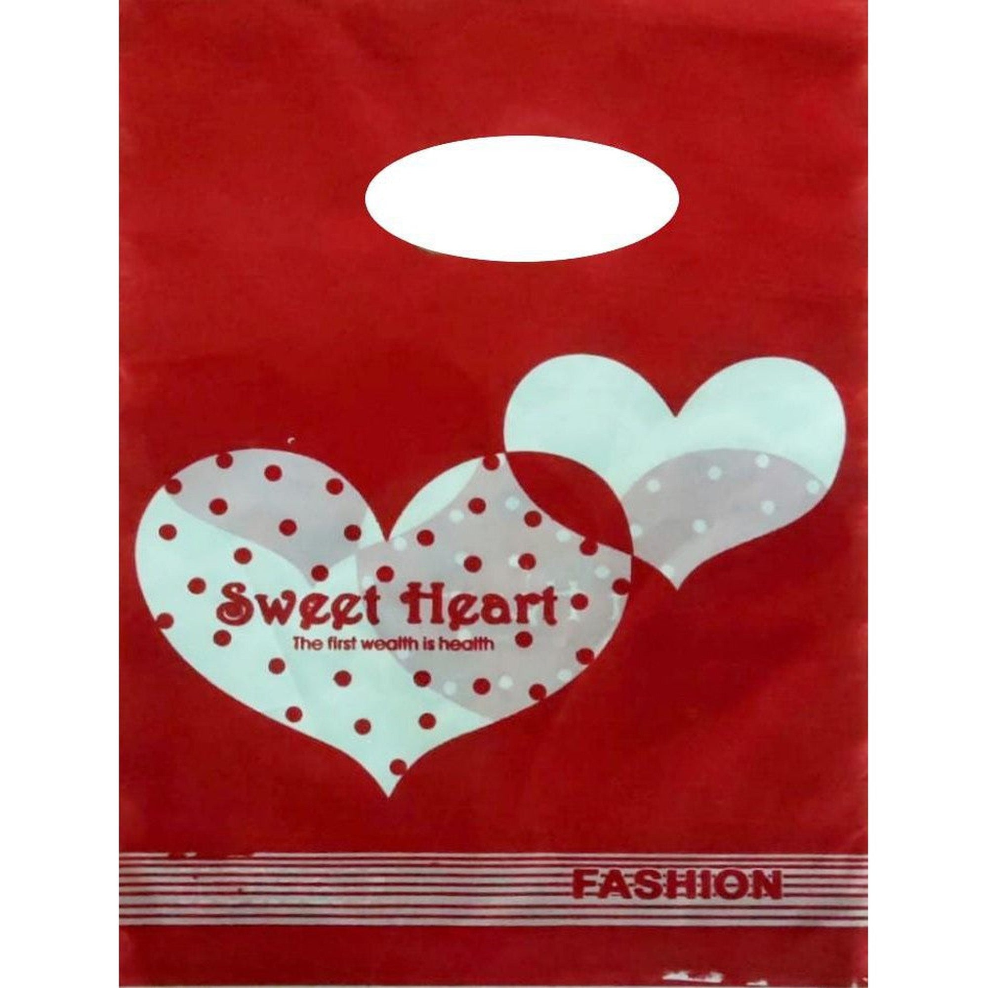 Plastic Boutique Bag Printed Medium 25x35cm 25pack