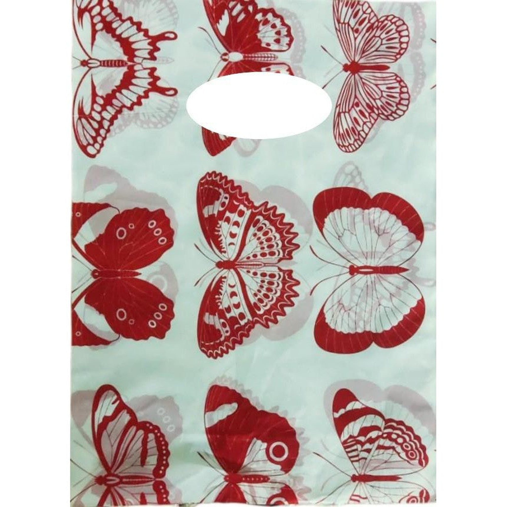 Plastic Boutique Bag Printed Medium 25x35cm 25pack