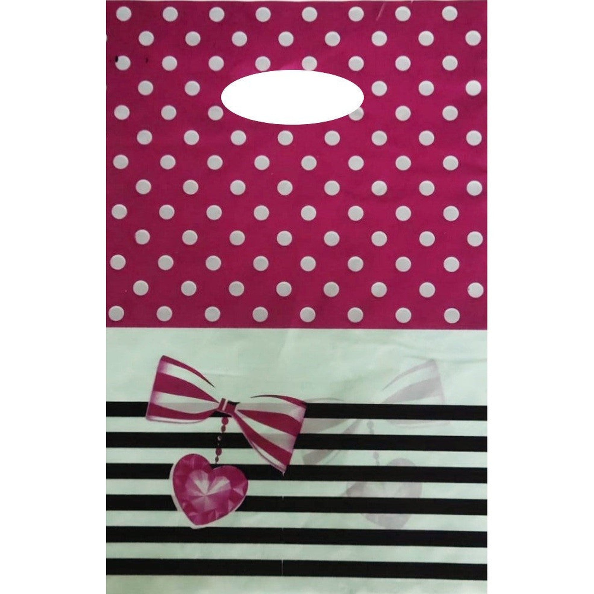 Plastic Boutique Bag Printed XLarge 40x50cm 25pack