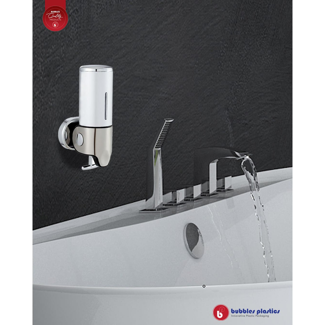 Liquid Hand Soap Dispenser Manual Wall Mounted