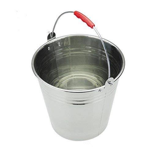 Bucket 18L Stainless Steel 34cm