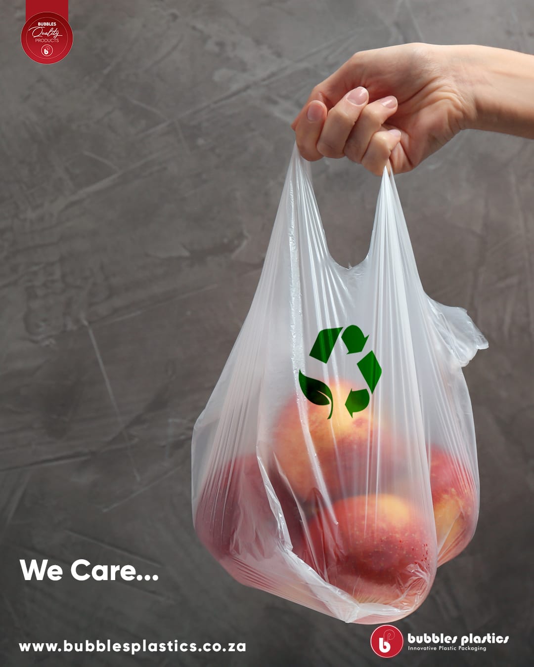 Jumbo Plastic Carrier Bags 25microns VTC Recycle 250pack