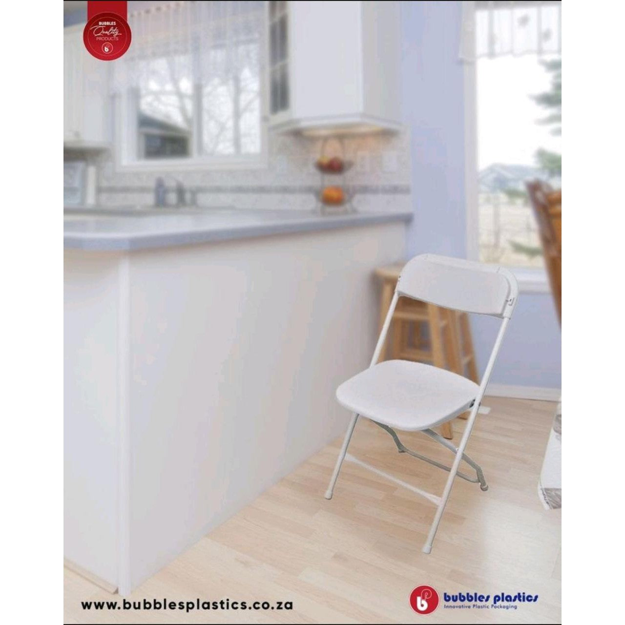 Folding Chair Catering White