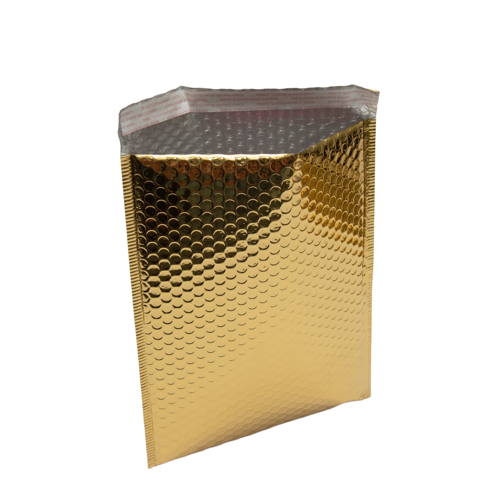 Bubble Pouch Mailer Bags Self-Seal Padded Envelope Metallic Gold