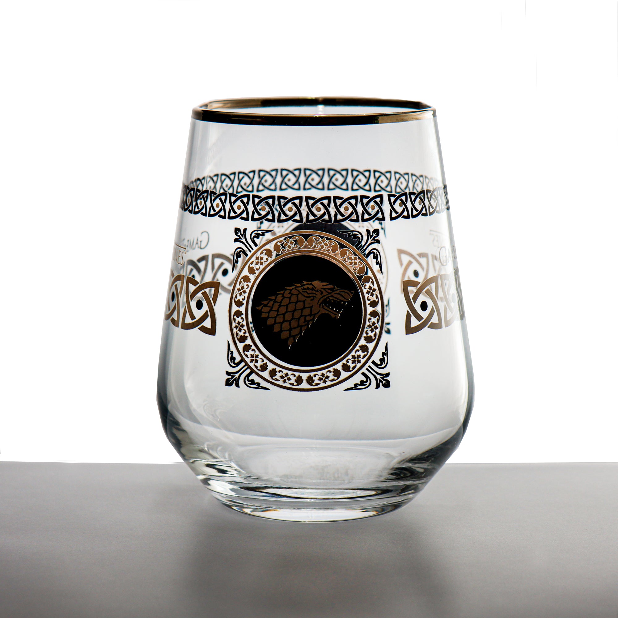 Pasabahce Glass Tumbler 350ml Whisky Allegra Dragon Head 41009