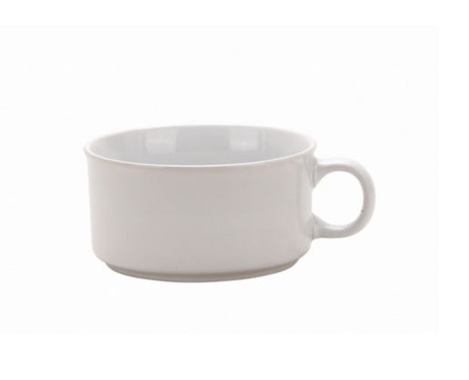 Ceramic Soup Mug 590ml White Colour 30642