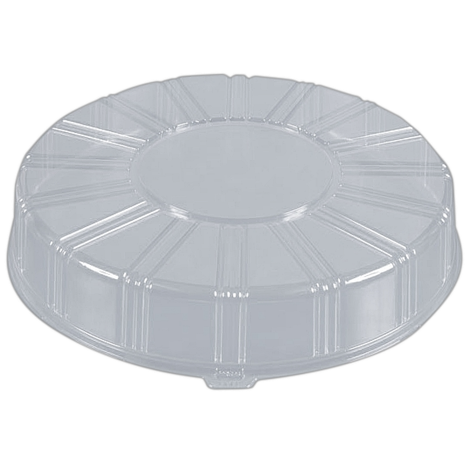 Plastic Serving Base Platter 45cm with 6-Divisons MP201 1pc