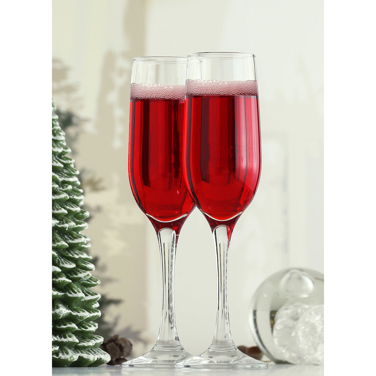 LAV Glass Tumbler 235ml Champagne Clear SGN404