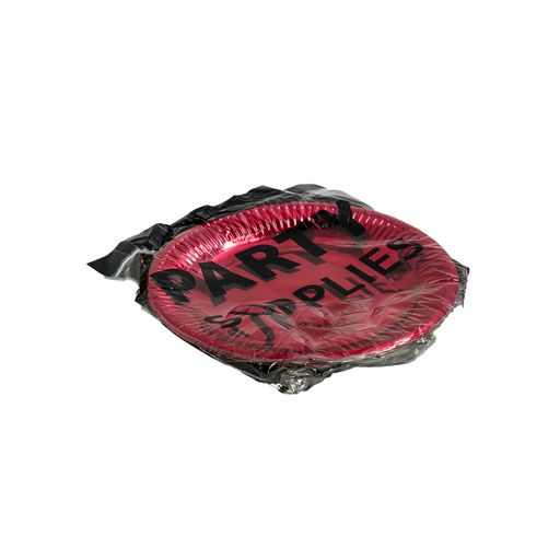 Metallic Party Paper Plate 9inch 10pack