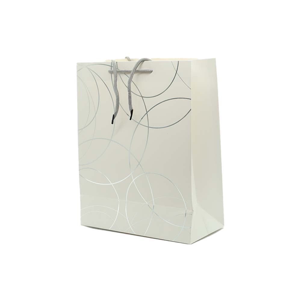 Gift Paper Bag Cirlces 26x32cm Meduim