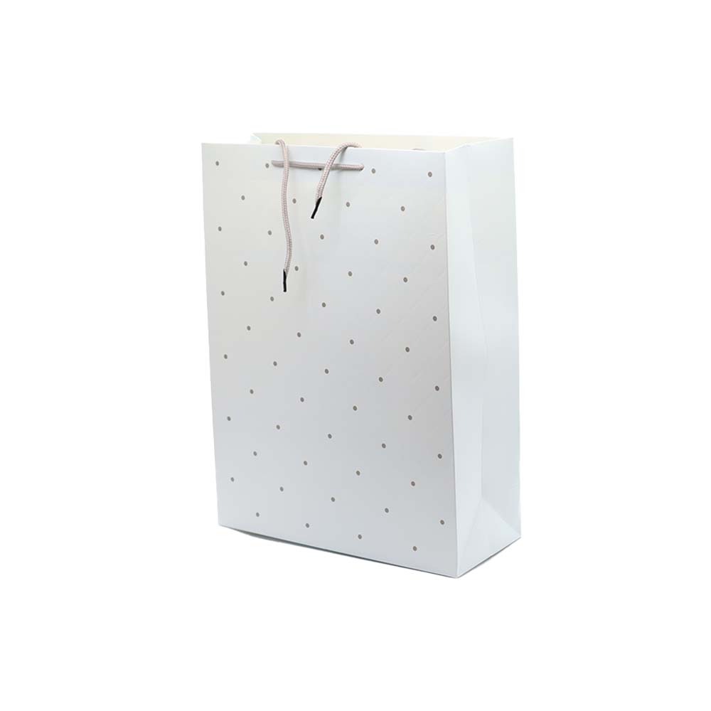 Gift Paper Bag Dots 30x40cm Large