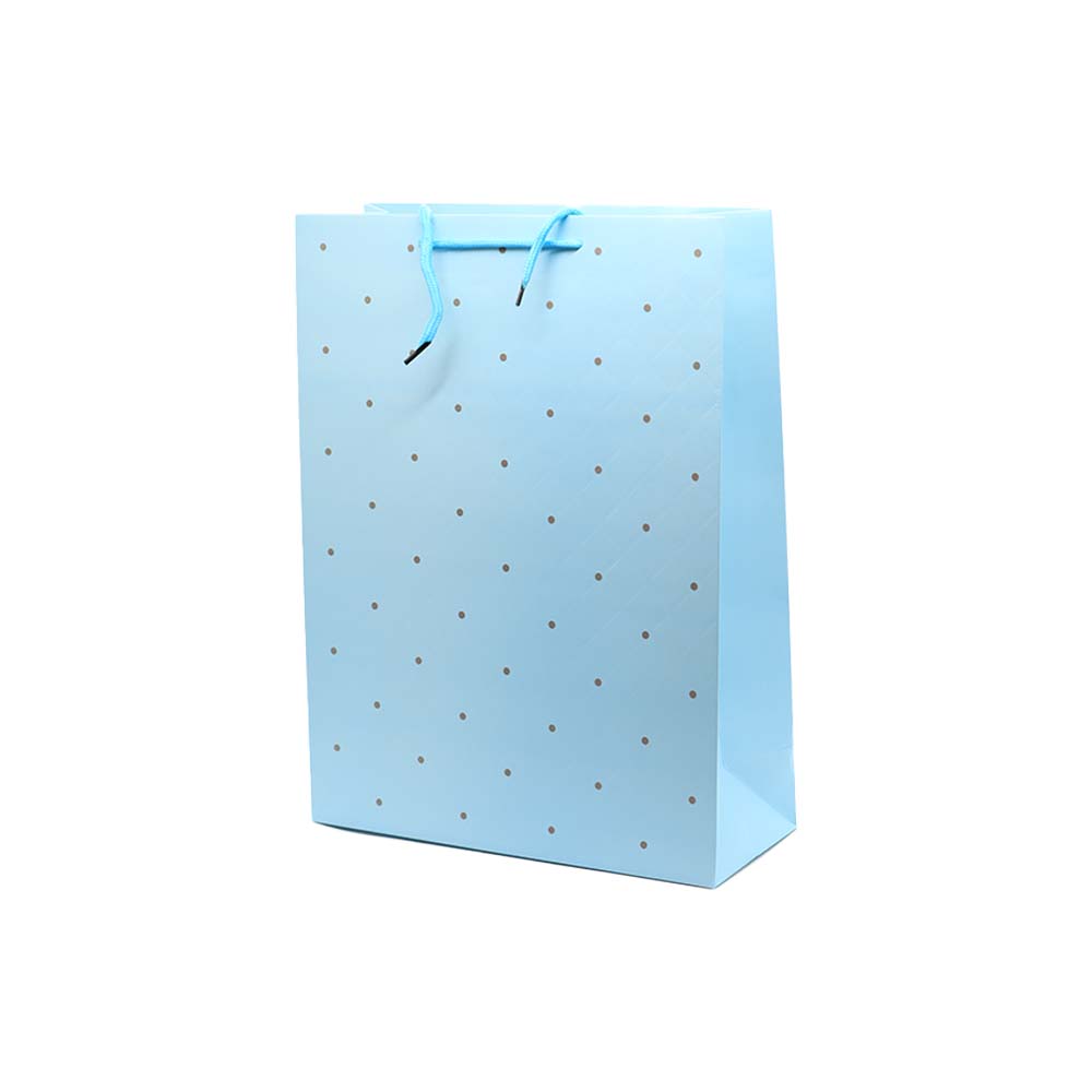 Gift Paper Bag Dots 30x40cm Large