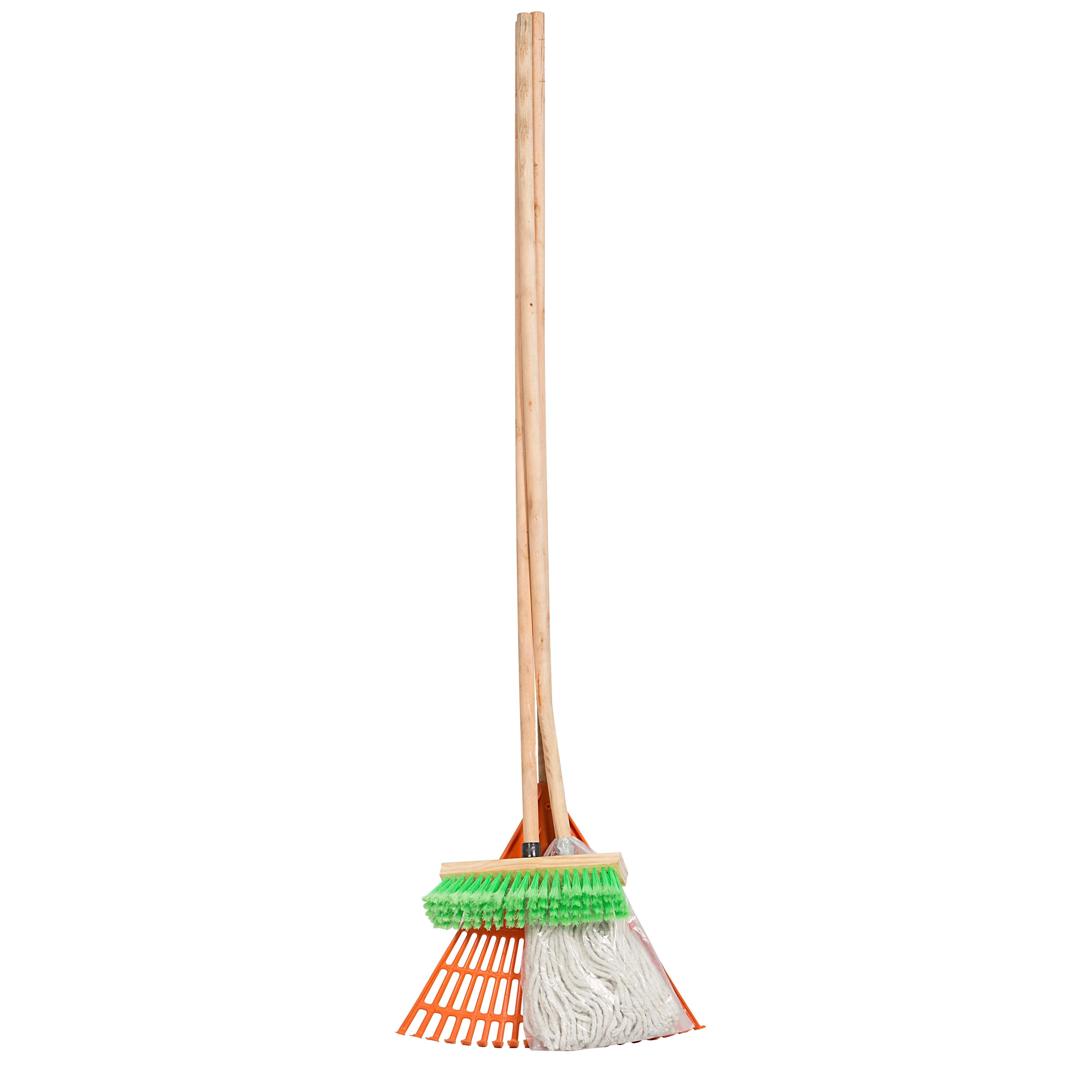 House Cleaning Garden Mop / Rake / Broom Combo