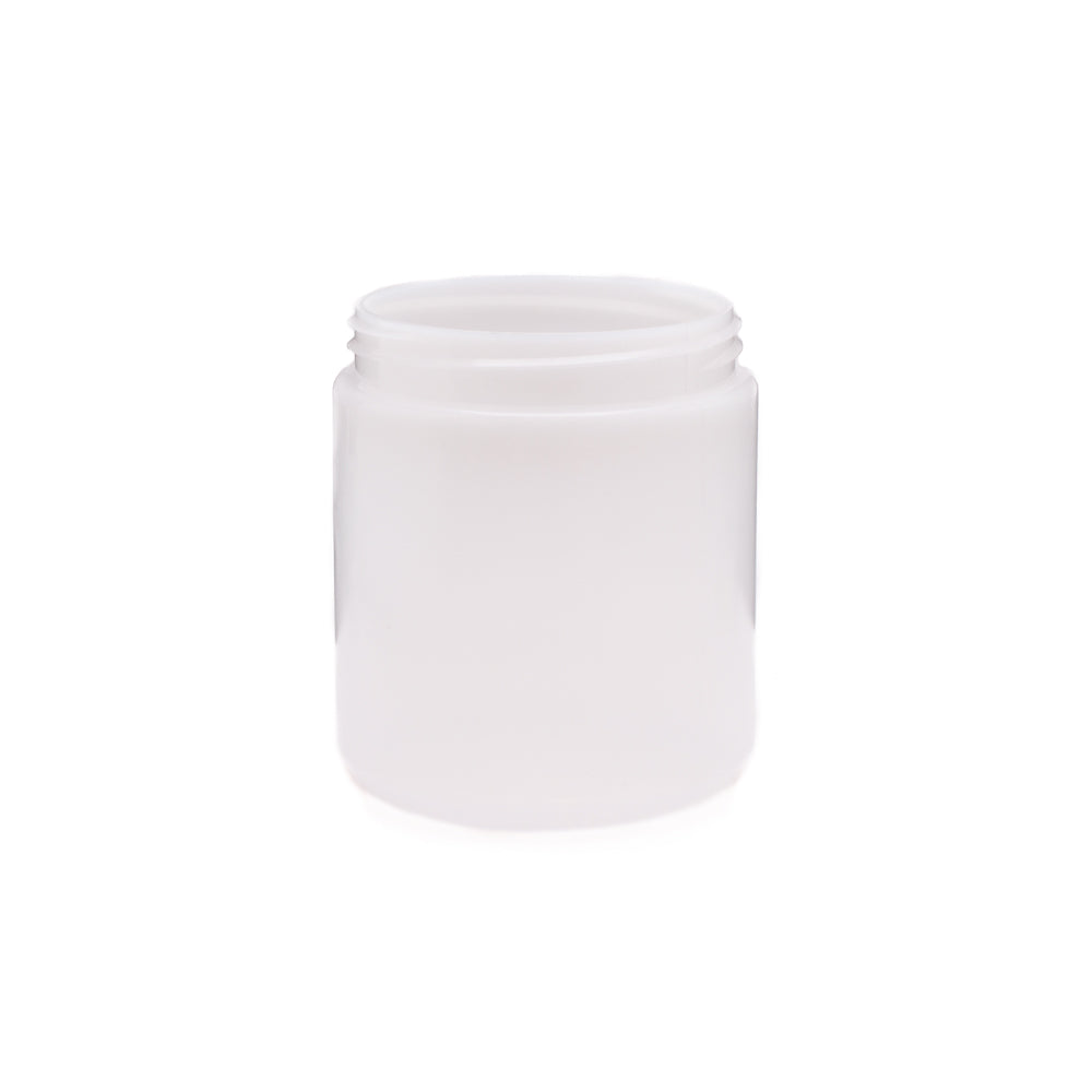 500ml HDPE Plastic Jar Bottle Natural with 85mm Cap