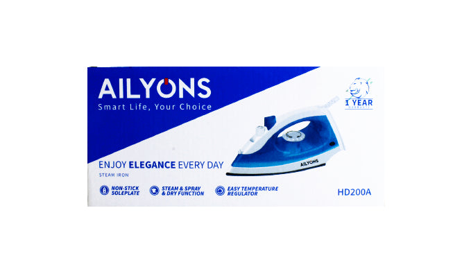 Ailyons Steam Iron HD200A