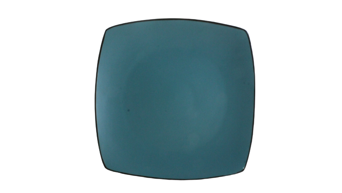 Dinner Plate Square 10.5CM Assorted Colour PS1277