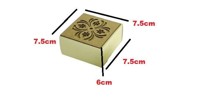Gift Biscuit Paper Box Square Small XPP404-S