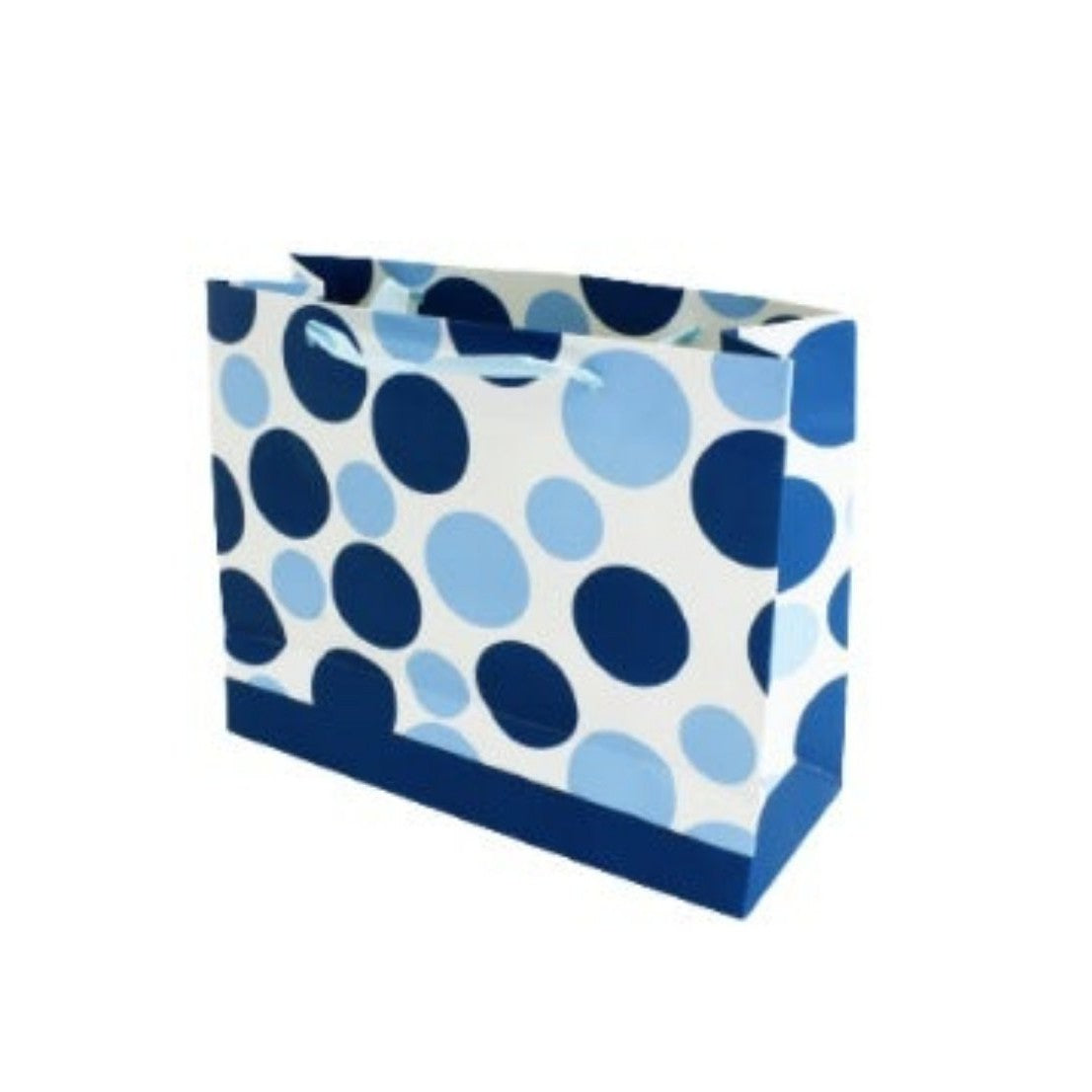 Gift Paper Bag Blue Polka Dot 29x19x9cm XPP516